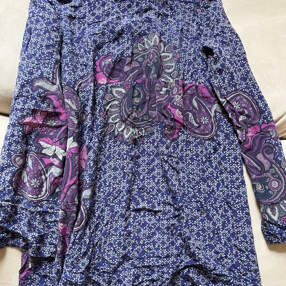 Mexx Silk Blend Boho Blouse - Picture 3 of 6